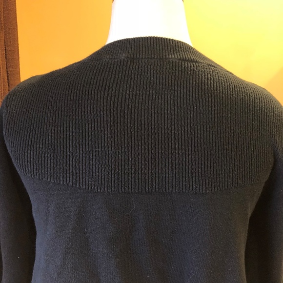 Black Cardigan | Button Down Sweater - Picture 5 of 8